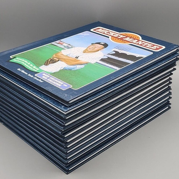 Baseball Legends 12 Books Snyder Mantel, Gehrig Berra Spahn Dimaggio & More - Picture 4 of 9